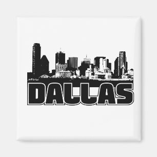 Dallas Skyline Magneet