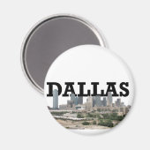 Dallas Skyline met Dallas in de Sky Magneet (Voorkant / Achterkant)