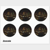 Dallas Skyline Stickers (Vel)