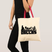 Dallas Skyline Tote Bag (Voorkant (product))