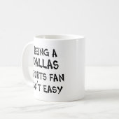 dallas sports fan, being koffiemok (Voorkant links)