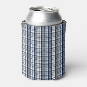 Dallas Sports Fan Silver Navy Blue Pset Striped Blikjeskoeler