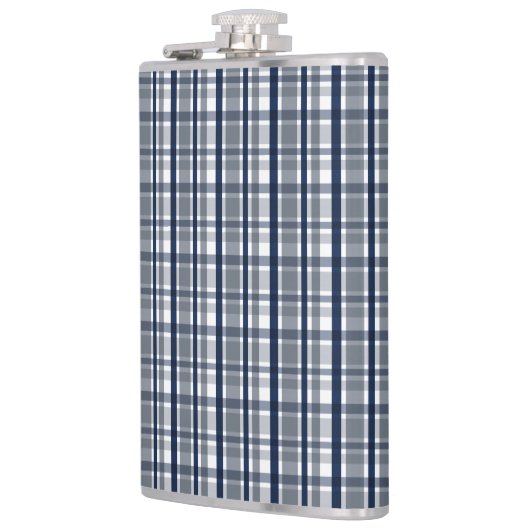 Dallas Sports Fan Silver Navy Blue Pset Striped Heupfles (Links)