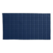 Dallas Sports Fan Silver Navy Blue Pset Striped Kussensloop (Achterkant-Rechts)