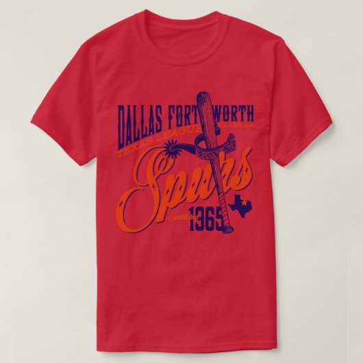 Dallas Spurs T-shirt (Design voorkant)