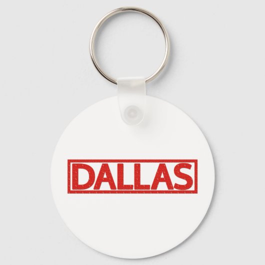 Dallas Stamp Sleutelhanger (Voorkant)