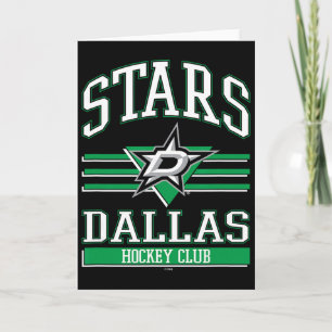 Dallas Stars Hockey Club Zwart Officieel Gelicenti Kaart