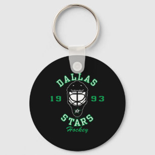 Dallas Stars ijshockeymasker Zwart Officieel Gelic Sleutelhanger