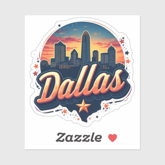 Dallas Sticker (Vel)