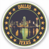 Dallas Sticker (Voorkant)