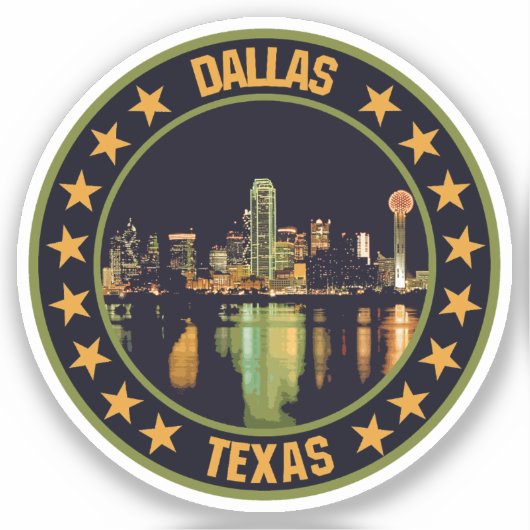 Dallas Sticker (Voorkant)