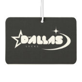 Dallas Sucks Air Freshener – Fresh Scents, Fierce  Luchtverfrisser (Voorkant)