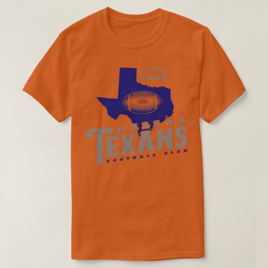 Dallas Texans T-shirt (Design voorkant)