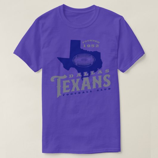 Dallas Texans T-shirt (Design voorkant)