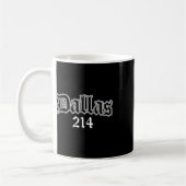 Dallas Texas 214 Koffiemok (Links)