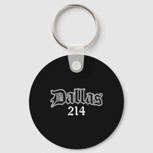 Dallas Texas 214 Sleutelhanger (Voorkant)