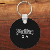 Dallas Texas 214 Sleutelhanger (Voorkant)