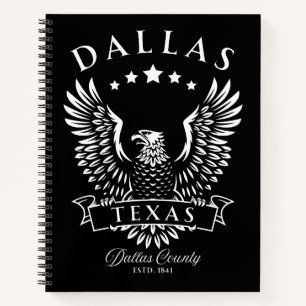 Dallas Texas Antieke Adelaar Notitieboek