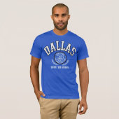 Dallas Texas Athletic Graphic  T-shirt (Voorkant volledig)