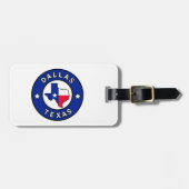 Dallas Texas Bagagelabel (Voorkant horizontaal)