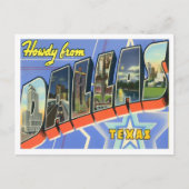 Dallas, Texas  Big Letters Briefkaart (Voorkant)