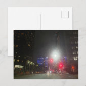 Dallas, Texas bij nacht Briefkaart (Voorkant / Achterkant)