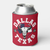 Dallas, Texas Blikjeskoeler (Blikje Voorkant)