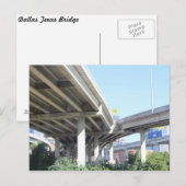 Dallas Texas Bridge # 3 Briefkaart (Voorkant / Achterkant)