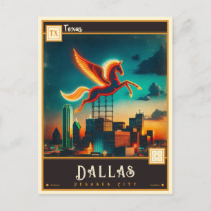 Dallas, Texas Briefkaart