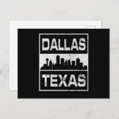 Dallas Texas Briefkaart (Voorkant / Achterkant)