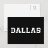 Dallas Texas Briefkaart (Voorkant / Achterkant)