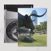 Dallas TEXas Briefkaart (Voorkant / Achterkant)