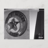 Dallas TEXas Briefkaart (Achterkant)