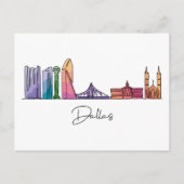 Dallas TEXAS Briefkaart (Voorkant)