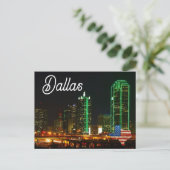 Dallas Texas Briefkaart (Staand voorkant)