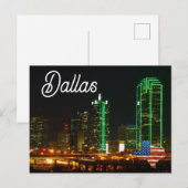 Dallas Texas Briefkaart (Voorkant / Achterkant)