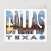 Dallas, Texas Briefkaart (Voorkant)