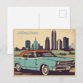 Dallas, Texas Briefkaart (Voorkant / Achterkant)