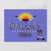 Dallas, Texas Briefkaart (Voorkant)
