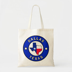 Dallas Texas canvas tas