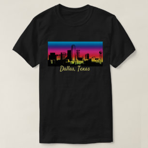 Dallas Texas City Skyline T-shirt