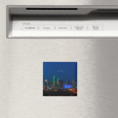 Dallas, Texas cityscape-foto, Magneet (Insitu (Vaatwasser))
