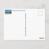 Dallas Texas Designer Briefkaart (Achterkant)