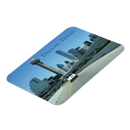 Dallas Texas Designer Magneet (Linkerzijde)