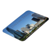 Dallas Texas Designer Magnet Magneet (Linkerzijde)