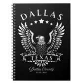 Dallas Texas Eagle Notitieboek (Voorkant)