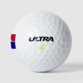 Dallas Texas Flag Golfballen (Logo)