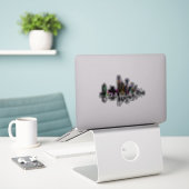 Dallas, Texas, graffiti Sticker (Laptop op bureau)