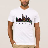 Dallas, Texas, graffiti T-shirt (Voorkant)