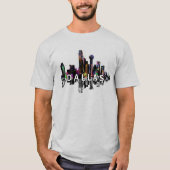 Dallas, Texas, graffiti T-shirt (Voorkant)